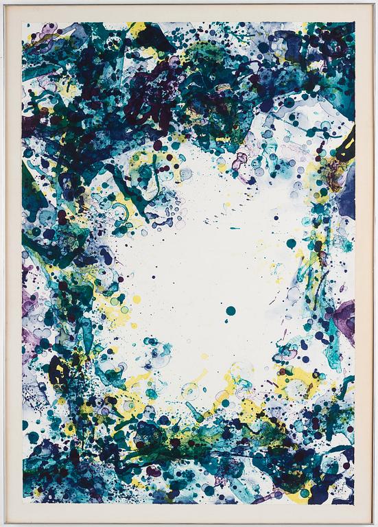 Sam Francis, "Cut Throat".