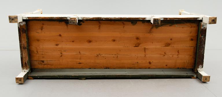 SOFFA, gustavianskt provinsarbete, omkring år 1800.