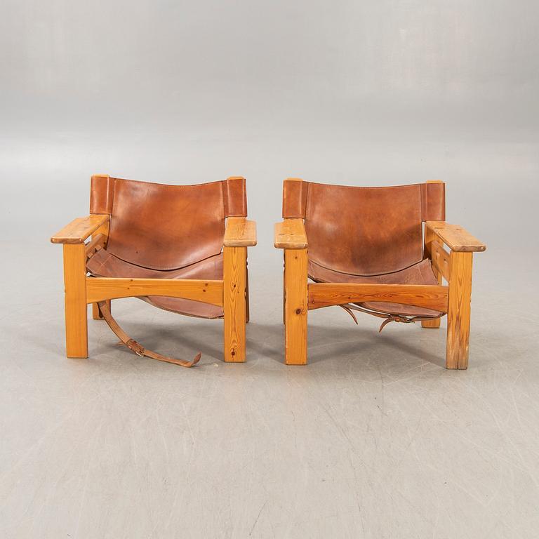 Karin Mobring, fåtöljer, ett par, "Natura", IKEA, 1970-tal.