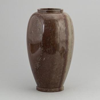 A stone vase.