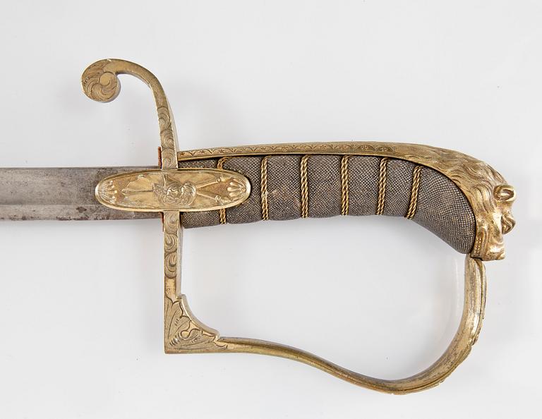 SABEL, Sverige, m/1824, för officer.