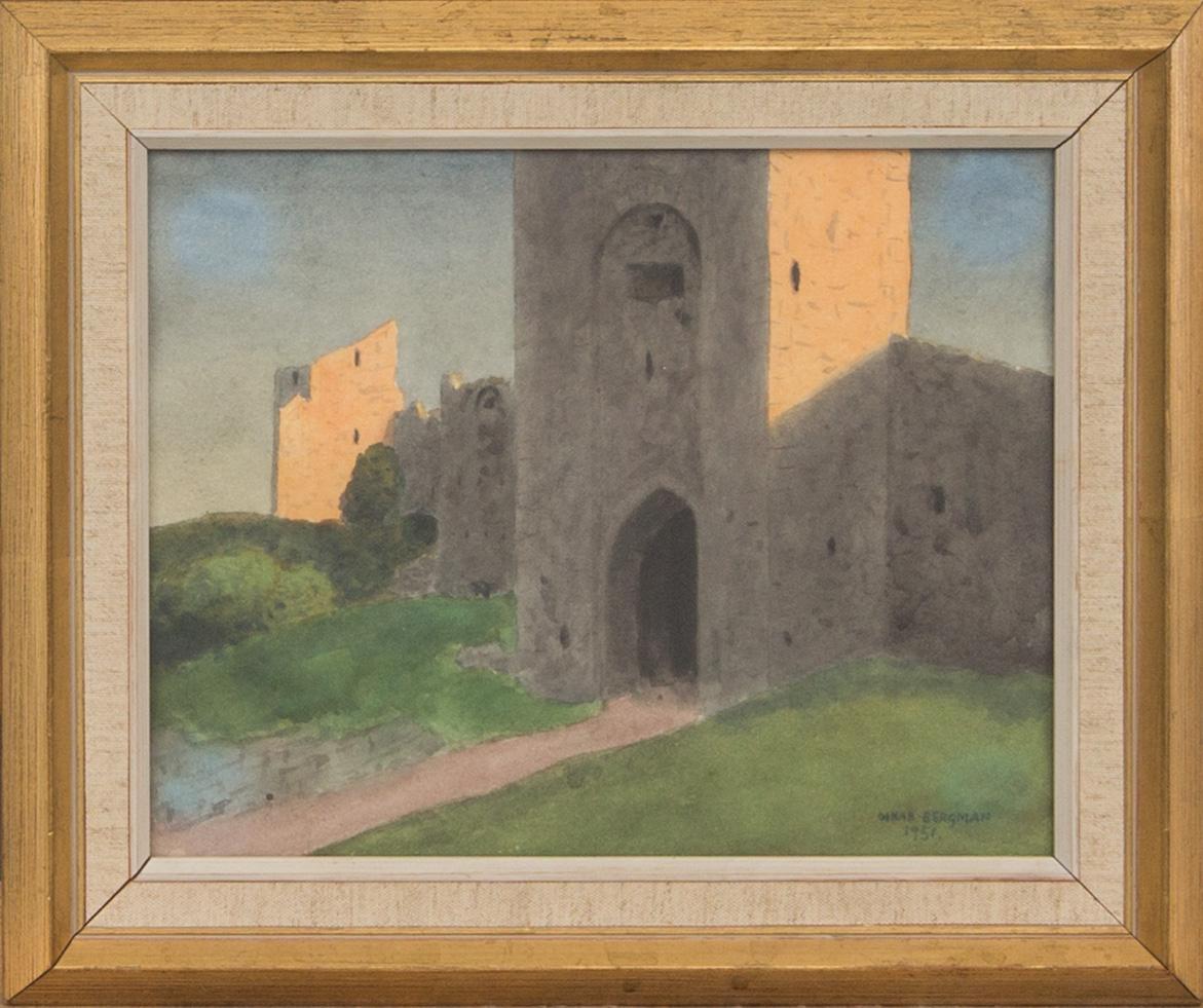 OSKAR BERGMAN, watercolour, signed and dated 1951.