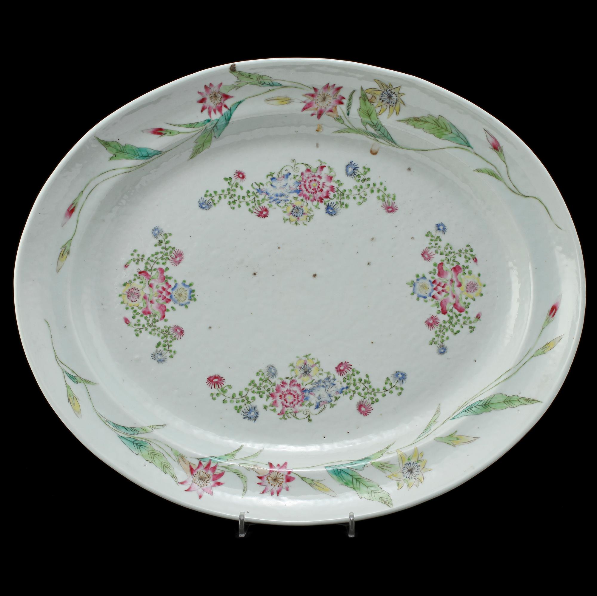 FAT, porslin, Kina, 1700-tal.