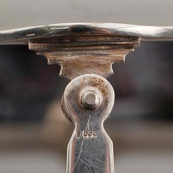 GREPSKÅL, silver, 1900-tal. Vikt 456 g.