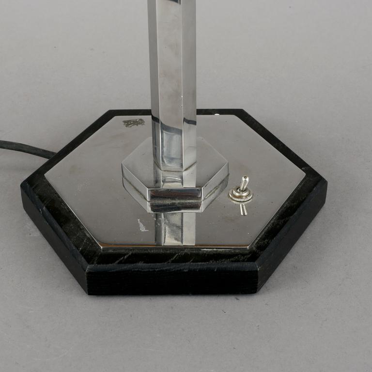 BORDSLAMPA, art deco, 1900-talets andra kvartal.