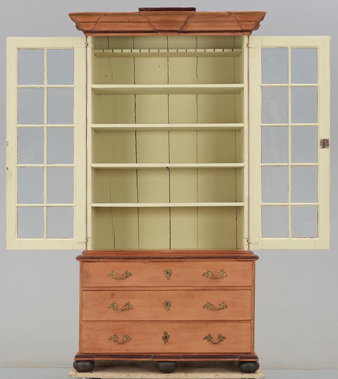 SALSSKÅP, gustavianskt, 1700-talets andra hälft.