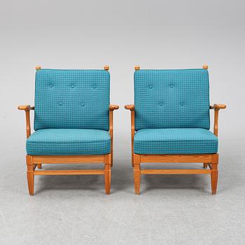 FÅTÖLJER ett par, Gösta Göperts, Modell,' Åre'.