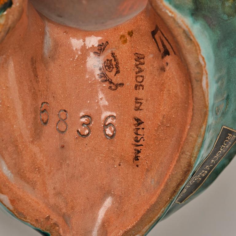 Rudolf Knörlein, väggmask, modell 6836, Goldscheider, Wien, 1930-tal..