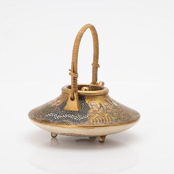 Tekanna, satsuma, Japan, Meiji (1868-1912).