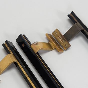 Aarne Olavi (Olli) Kuusi, dörrhandtag, två par, modell 200, 1900-talets senare hälft.