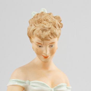 FIGURIN, porslin, Wallendorf, Tyskland, 1900-talets andra hälft.