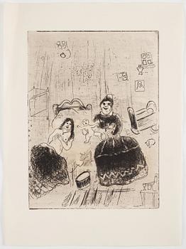MARC CHAGALL, 71 st etsningar ur upplagan om 285 exemplar på Arches/MBM/J. Perrigot-papper, 1923-1948.