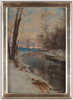 Victor Forssell, signed Vi Forssell, oil on panel.