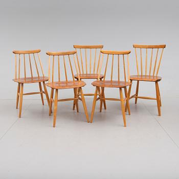 STOLAR, 5 st (3+2), bl a Fanett, Tapio Wirkkala, 1900-talets andra hälft.