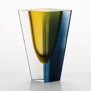 Kaj Franck, A 'Prisma' vase  signed K Franck Nuutajärvi Notsjö -62.