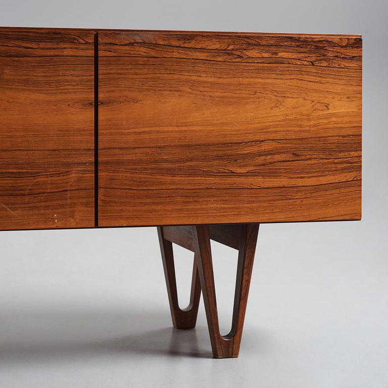 Ib Kofod-Larsen, a palisander veneered sideboard, Seffle Möbelfabrik, Sweden 1960s.