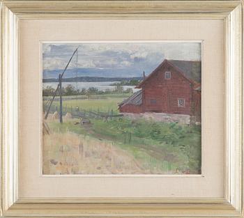 Elin Danielson-Gambogi, A Cottage by the Shore.