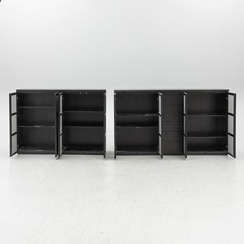 Titti Fabiani, bookcase, 5 sections, "Book", Ideal Form Team.