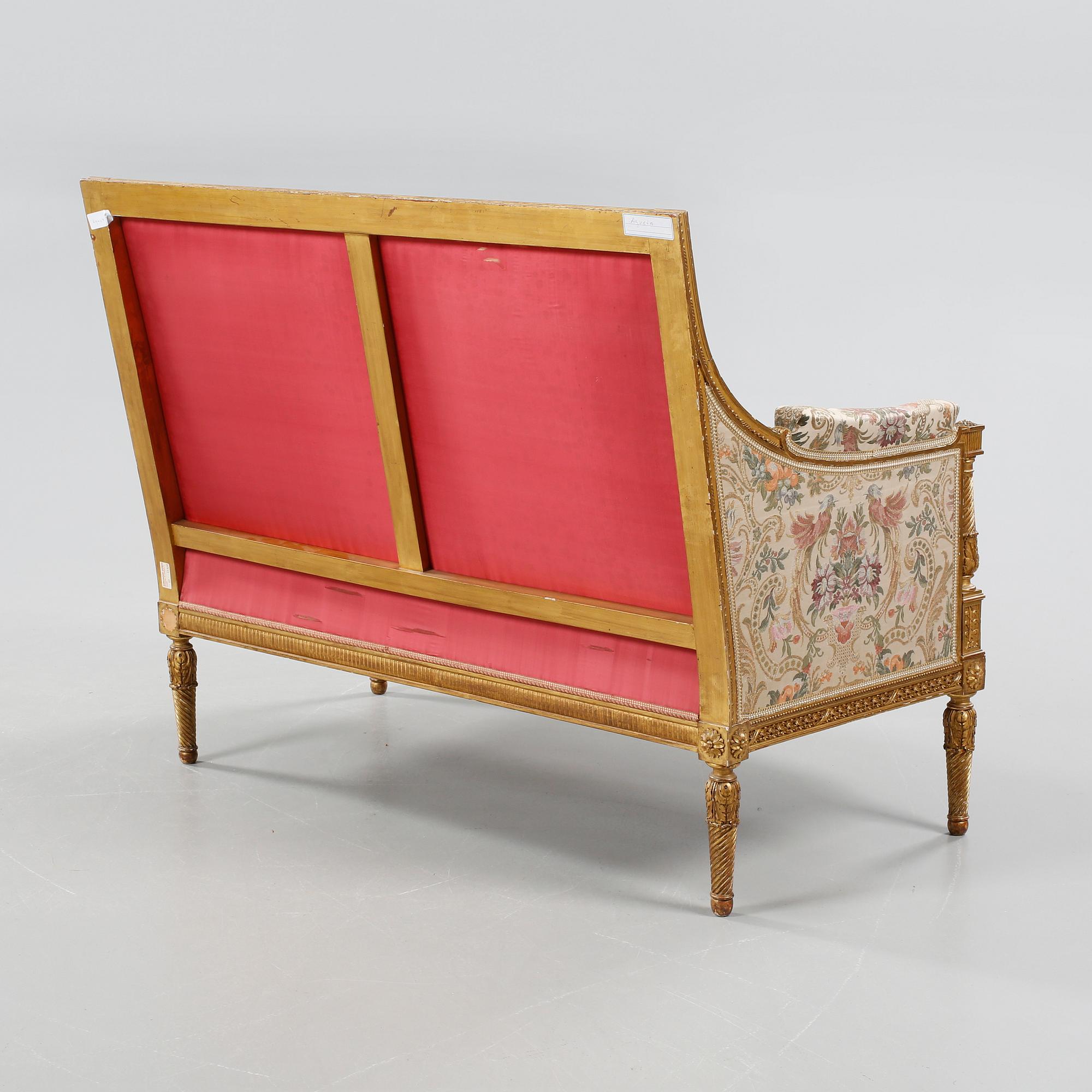 SOFFA, Louis XVI-stil, 1900-talets första hälft.