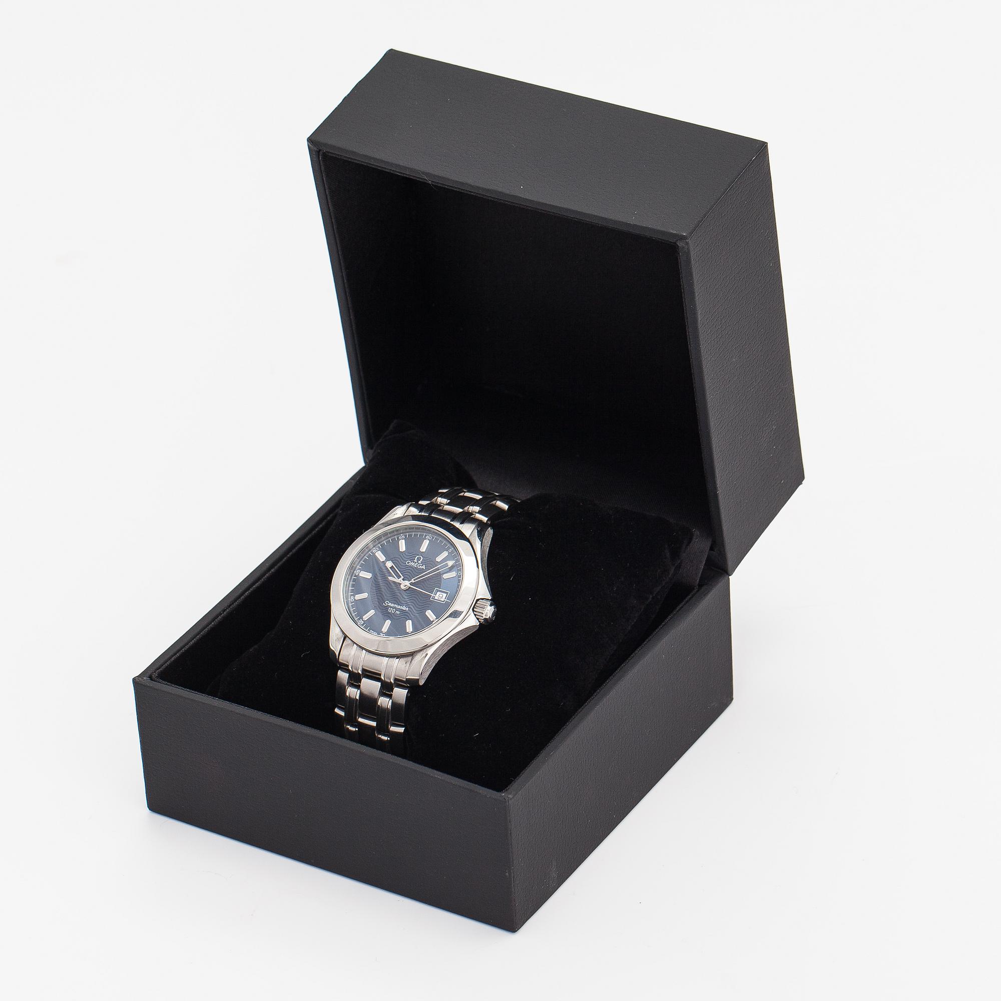Omega, Seamaster, 120m, armbandsur, 36 mm.