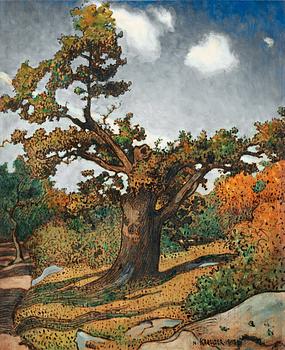 865. Nils Kreuger, "En gammal ek" (An old oak tree).