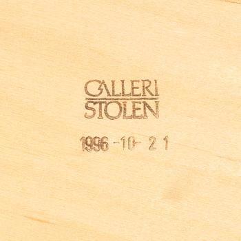 ÅKE AXELSSON, six 'Gästis' chairs from Galleri Stolen, 1996.