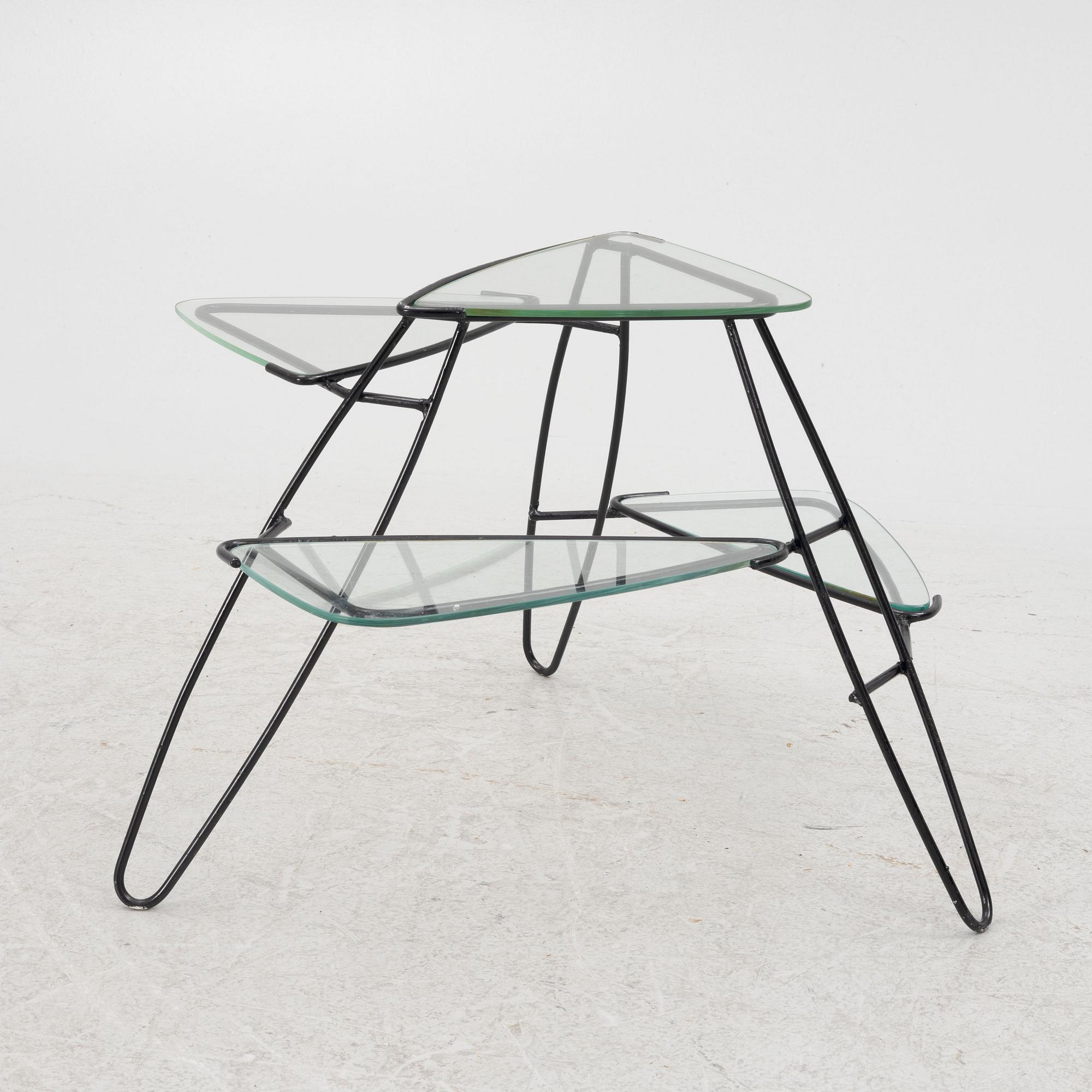 A flower table, mid-20th Century.