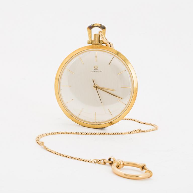 Omega, pocket watch, 44 mm.