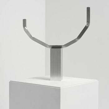 David Taylor, a unique candelabra, "Aluminium Candelabra 2", Studio Mellösaverken, Sweden, 2025.