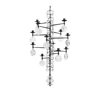 29. Erik Höglund, a twelve lights chandelier, Boda, Sweden ca 1960.