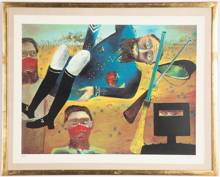 Sidney Nolan, "Death of Sergeant Kennedy".