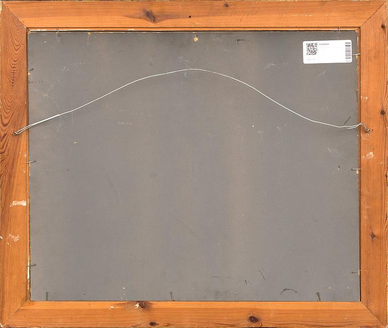 JEAN HEIBERG, oil on panel signed.