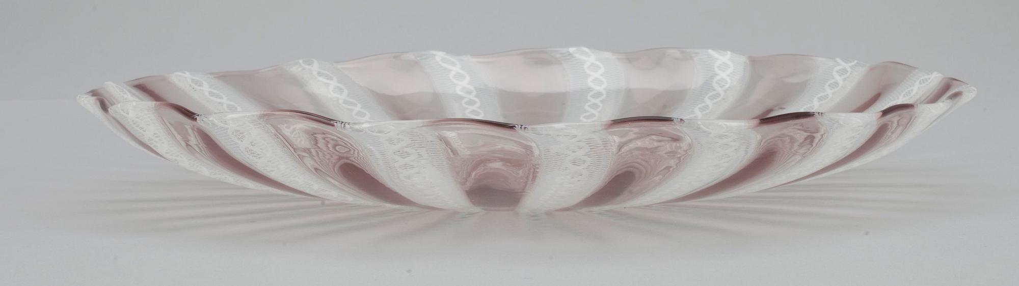 FAT, filigranglas, Murano, 1900-talets mitt.