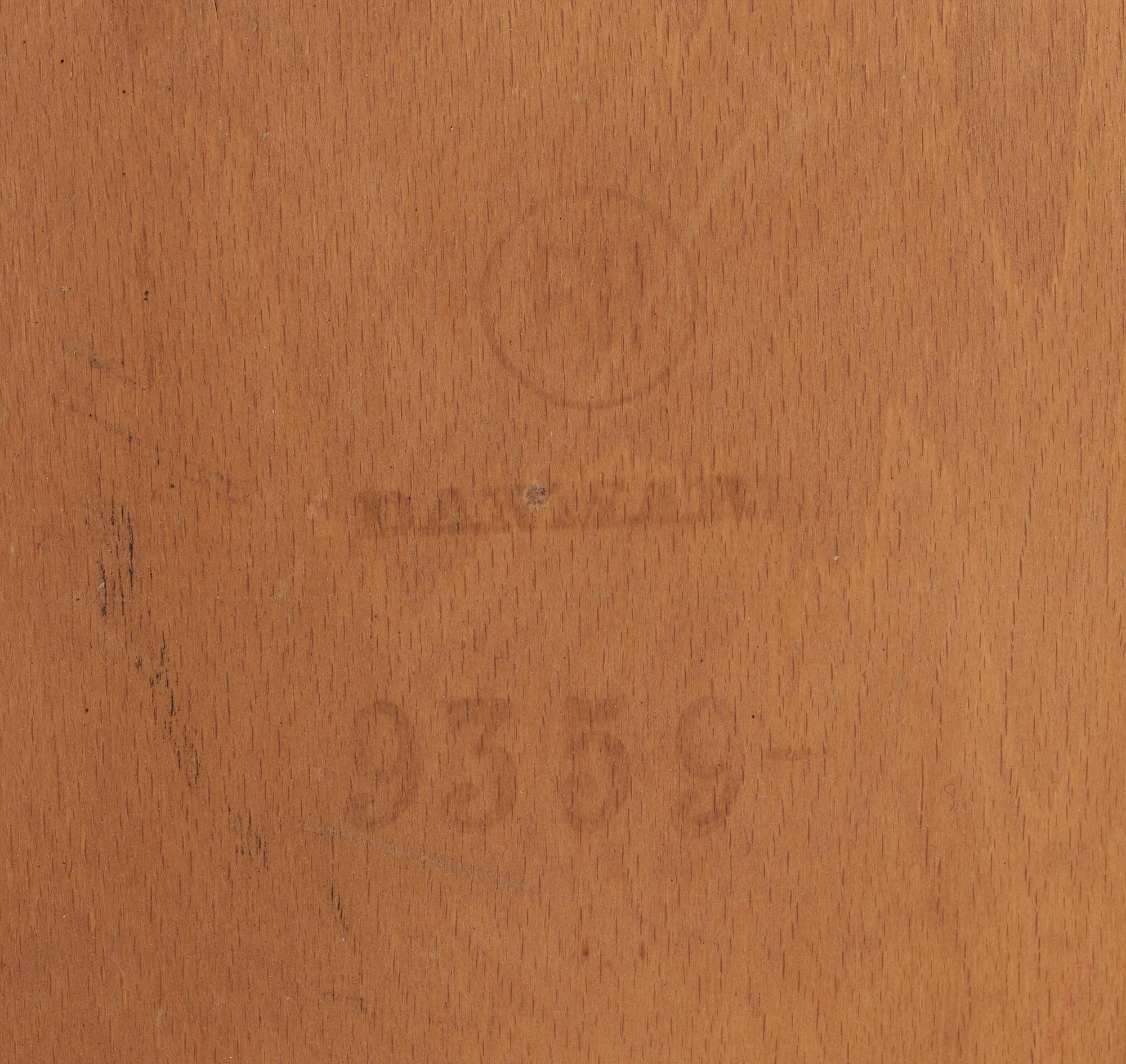 PETER HVIDT & ORLA MØLGAARD NIELSEN, karmstol, "Ax-stolen", Fritz Hansen, Danmark 1950-60-tal.