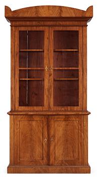 405. A Swedish Empire early 19th century bookcase.