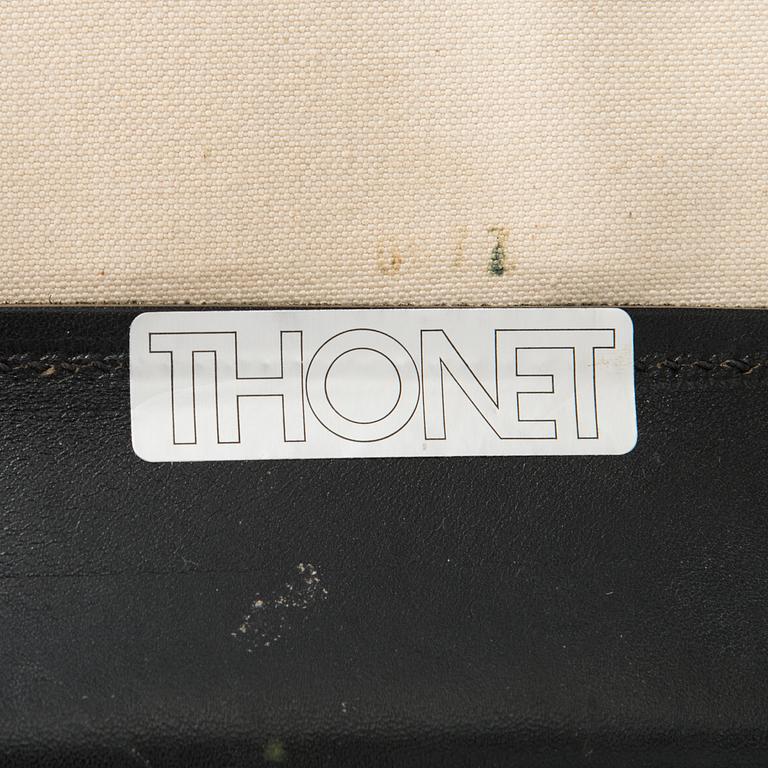 LUDWIG MIES VAN DER ROHE, a set of 1970-1980's 4+2, 'MR10' chairs for Thonet.