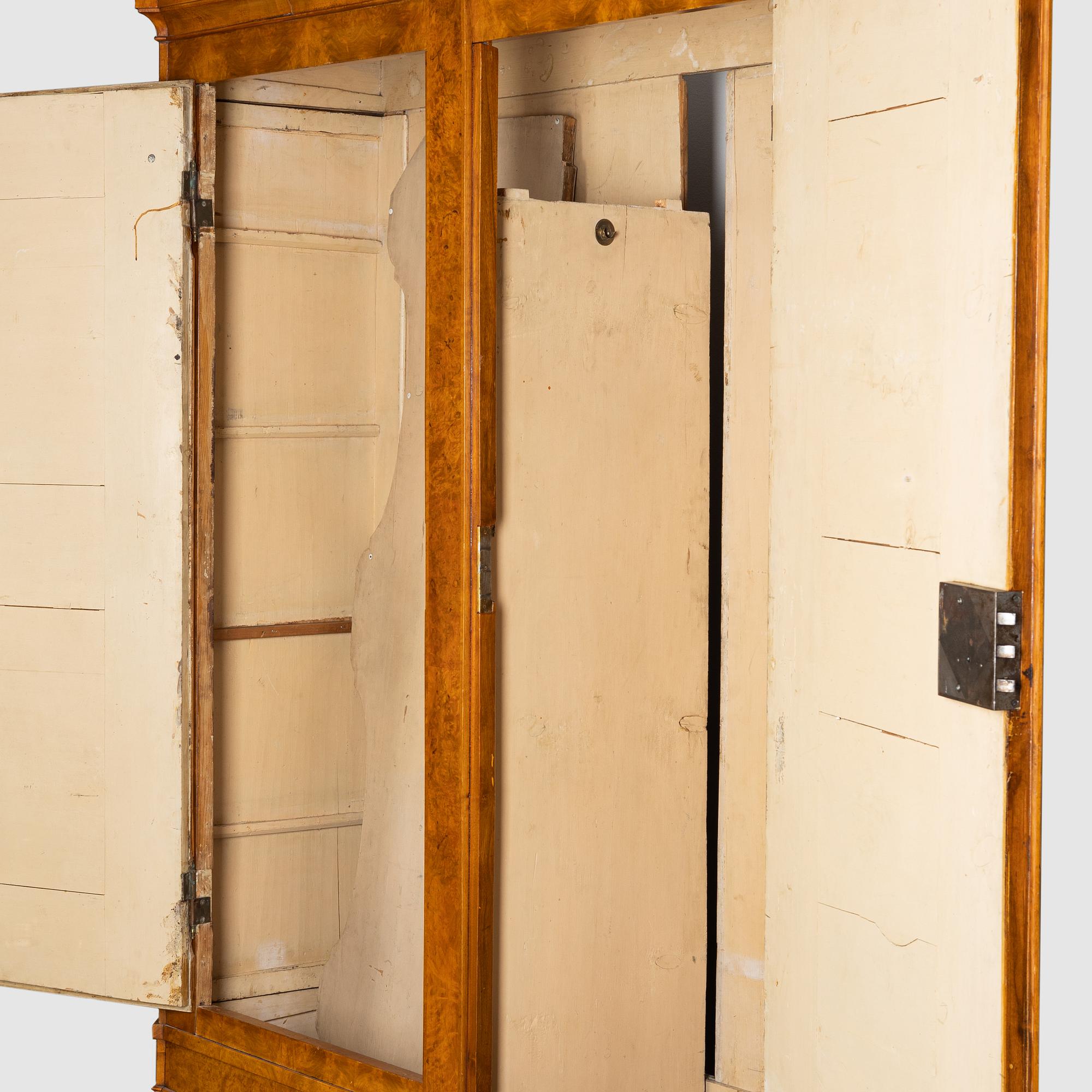 A late 18th century cupboard, probably German.