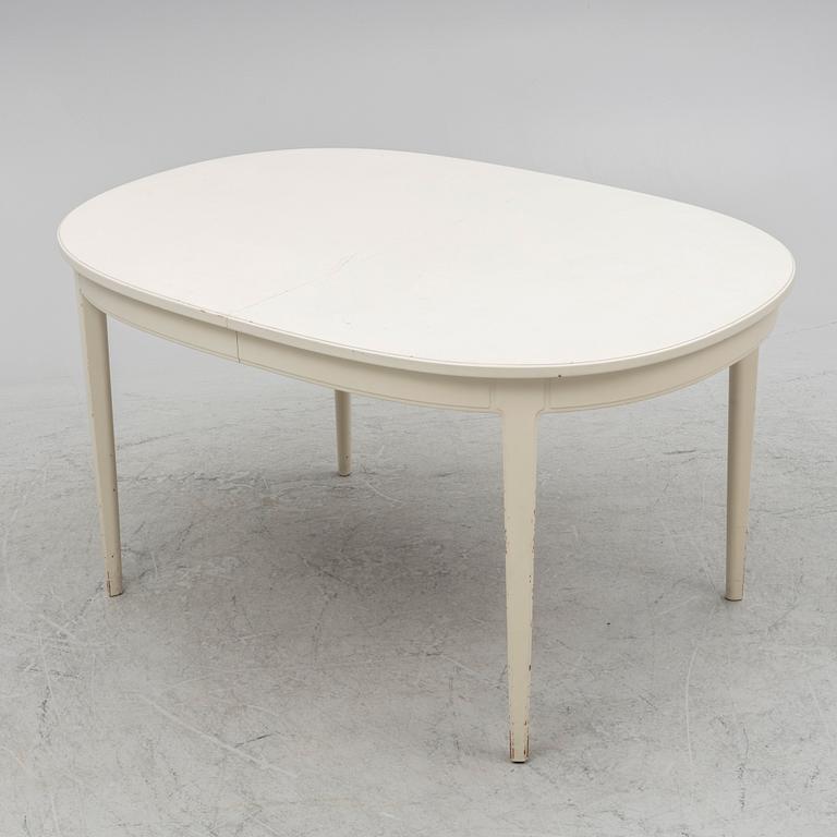 Carl Malmsten, a seven-piece dining suite, 'Herrgården', Bodafors.