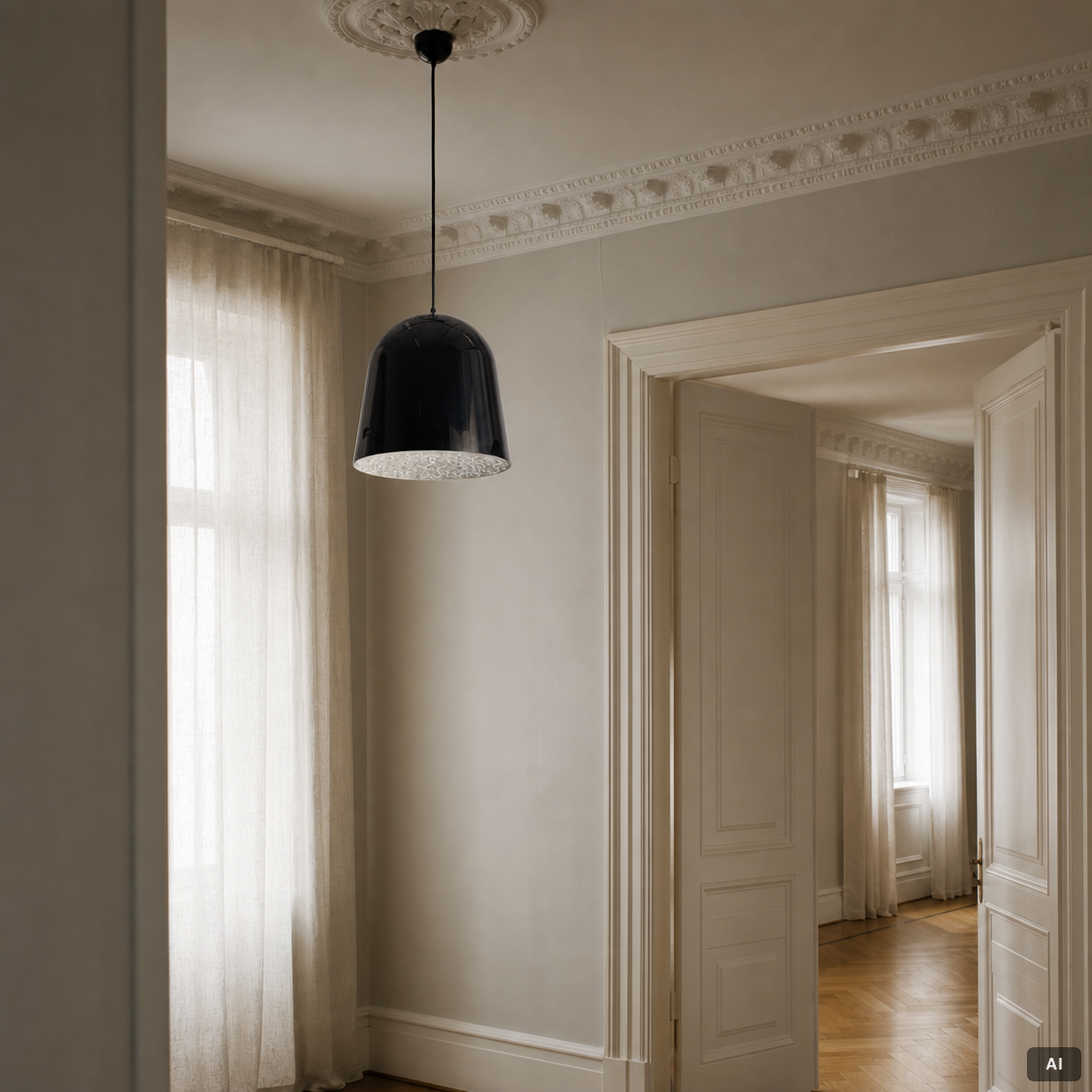 Marcel Wanders, a pair of 'Can can' ceiling lamps. Flos.