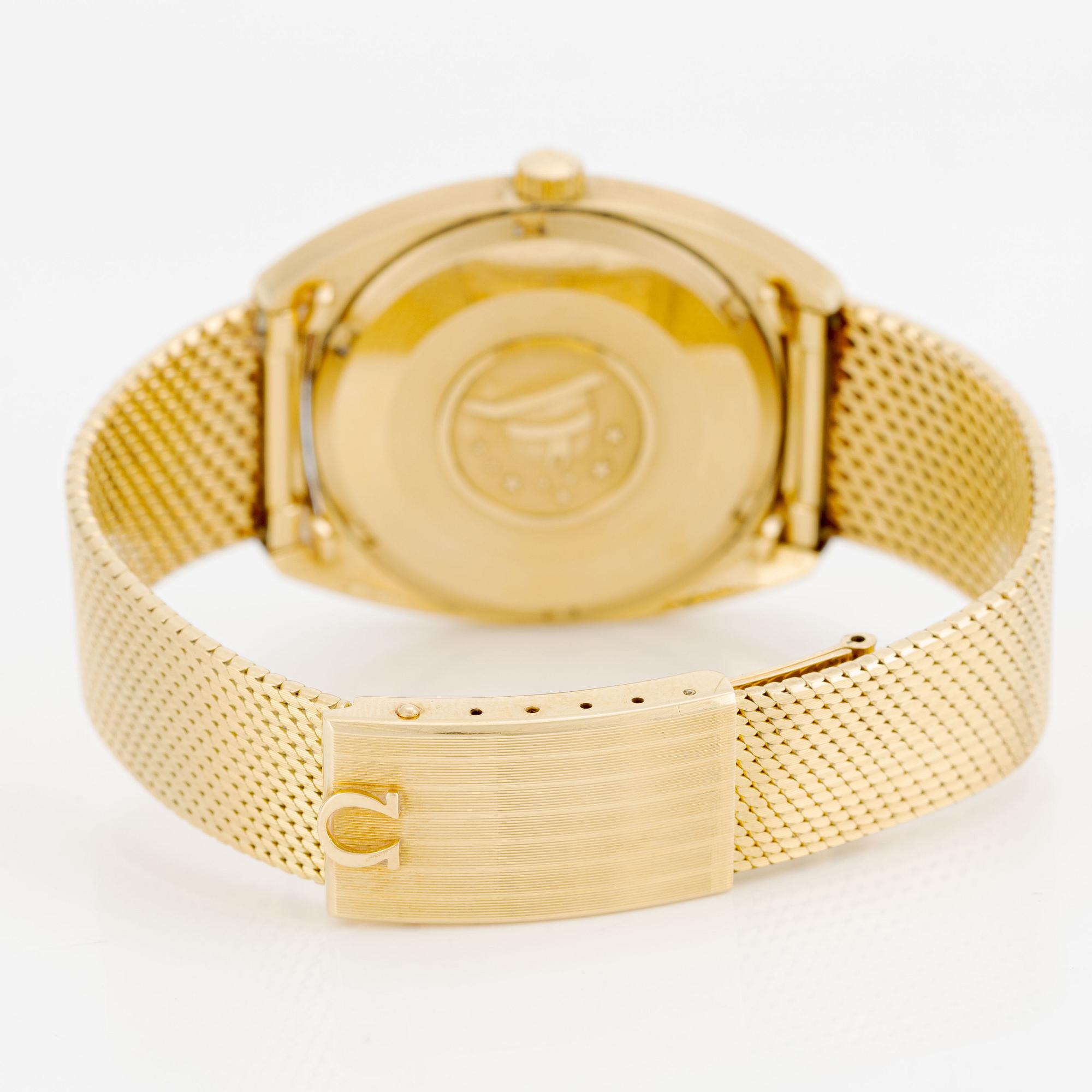 Omega, Constellation, "C", "OM Swiss Made OM", wristwatch, 34,5 mm.