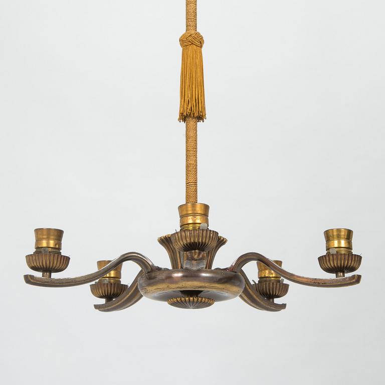 Paavo Tynell, A 1930s ceiling light for Taito, Finland.