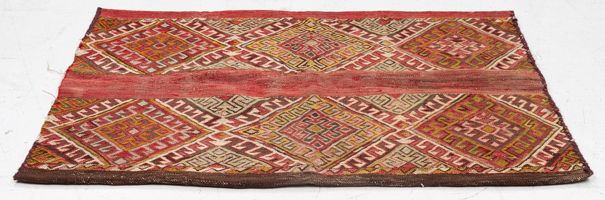 An antique soumak 'Bagface', ca 90 x 61 cm, Probably Cappadocia.