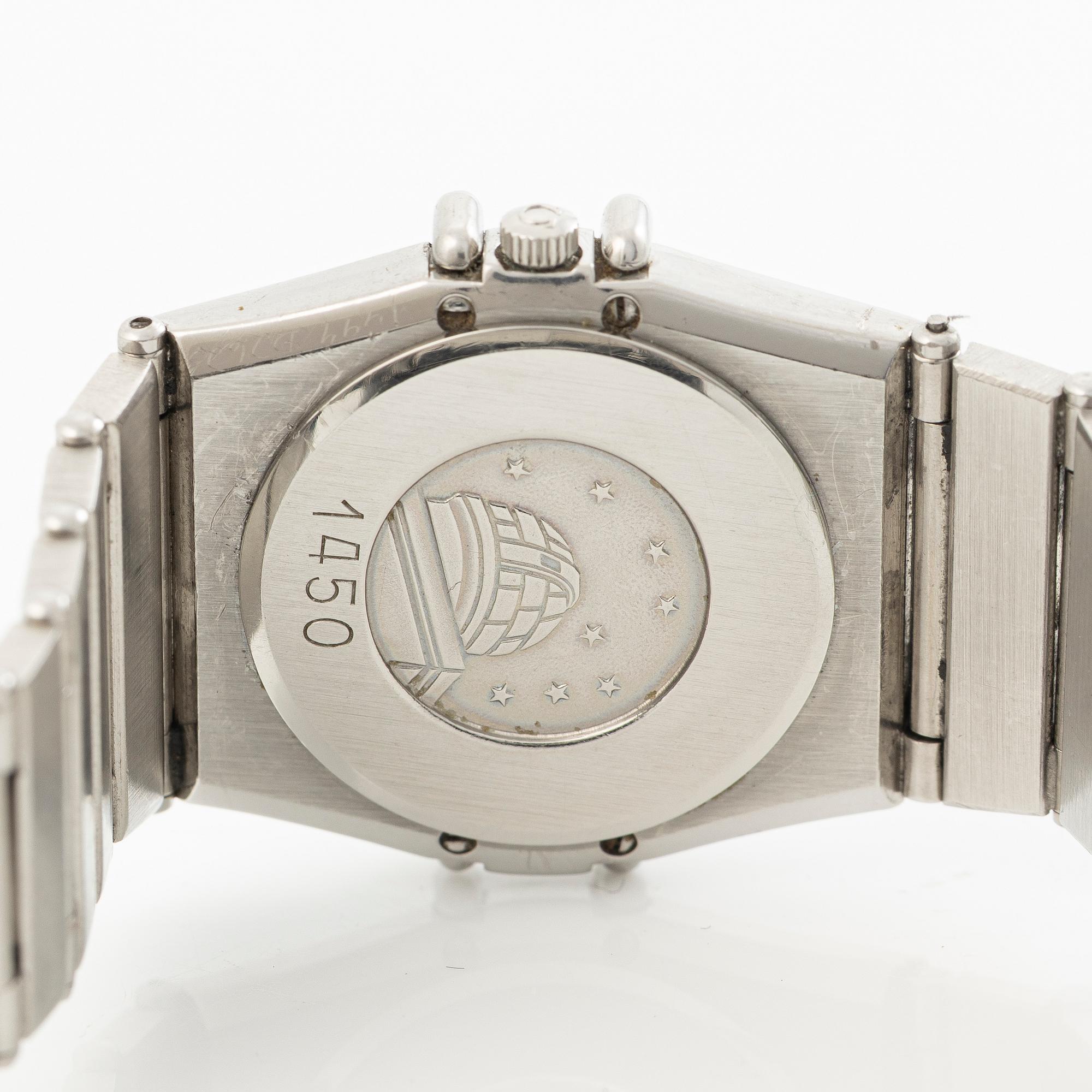 Omega, Constellation, wristwatch, 22,5 mm.