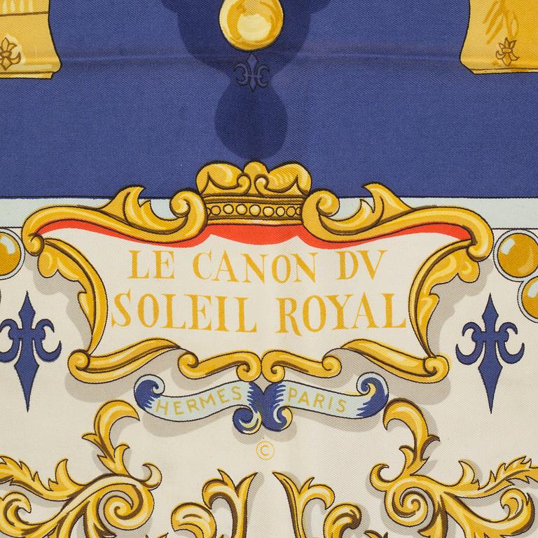 SCARF, Hermès "Le Canon du Soleil Royal".