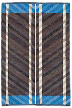 930. MATTA. Rölakan. 227,5 x 150 cm. Signerad KLH MH SK ID (Kristianstad Läns Hemslöjd, Ingrid Dessau).