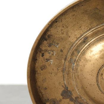 LJUSSTAKAR, 2 st, tidigare Kungl. Husgerådskammaren, gustavianska, 1700-talets slut.