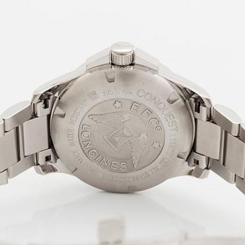 Longines, Conquest, GMT, armbandsur, 41 mm.
