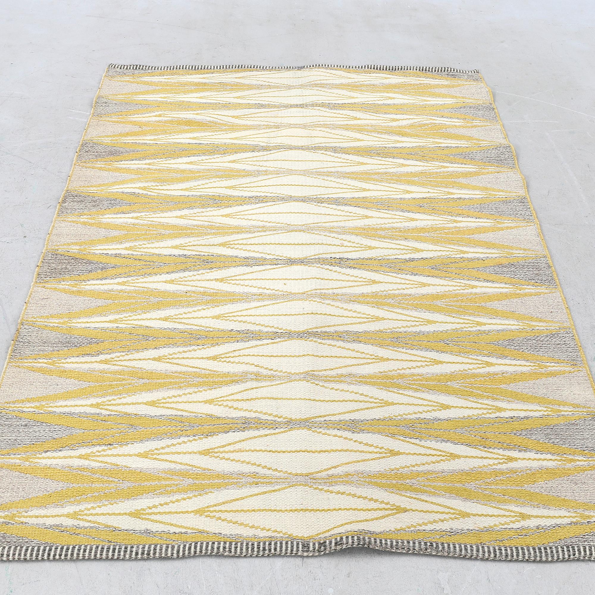Ingrid Dessau, rug, double weave, "Barrskog" approx. 193x138 cm.
