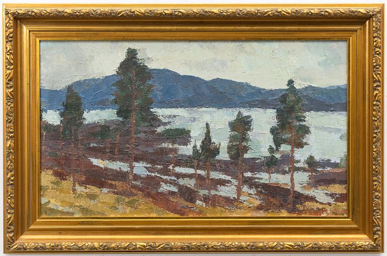 Hermann Talvik, Landscape.