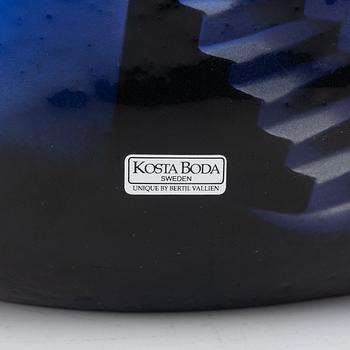 Bertil Vallien, skål, glas, unik, Kosta Boda.